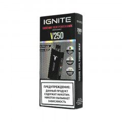 Электронная сигарета Ignite V250 Black 25000 - Sweet and Sour Pomegranate (Кисло-сладкий гранат)